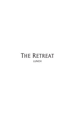 InterContinental Maldives The Retreat Lunch Menu (RU)