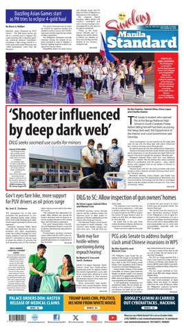 Manila Standard - 2026 September 20 - Sunday