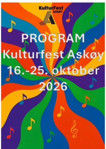 Program Kulturfest Askøy 2026