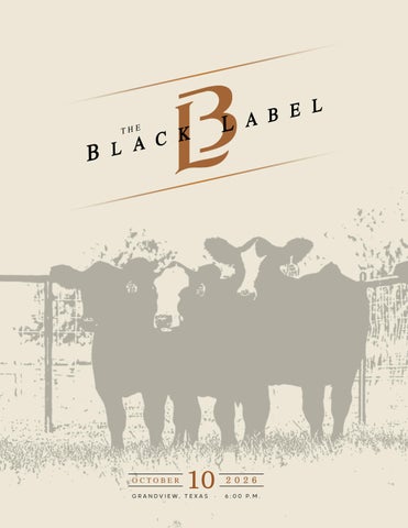 2026 Black Label Sale