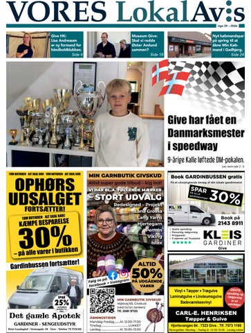 Vores LokalAvis · uge 39, 2026