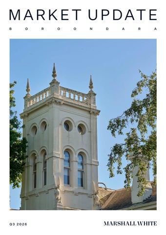 David Smith Boroondara Market Update Report