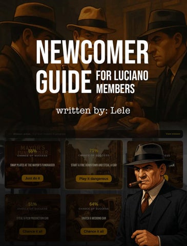 newcomer guide pentito