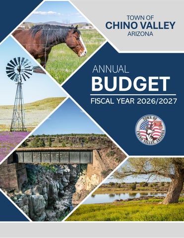 Town of Chino Valley, AZ FY 2025-26 Budget