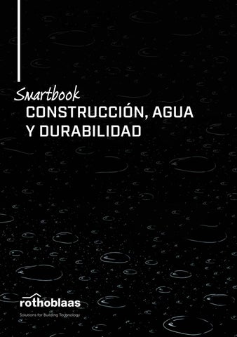 SMARTBOOK CONSTRUCCIÓN, AGUA Y DURABILIDAD