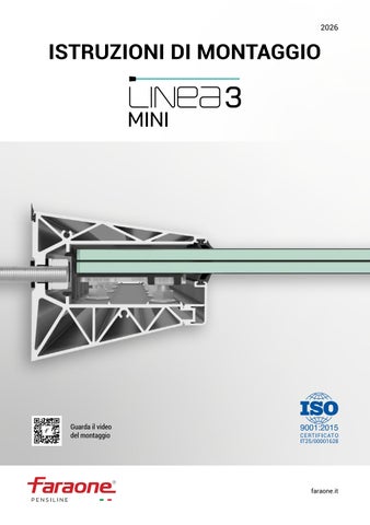 Istruzioni di montaggio Linea 3 Mini