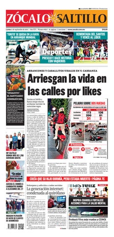 Saltillo 21 de septiembre de 2026