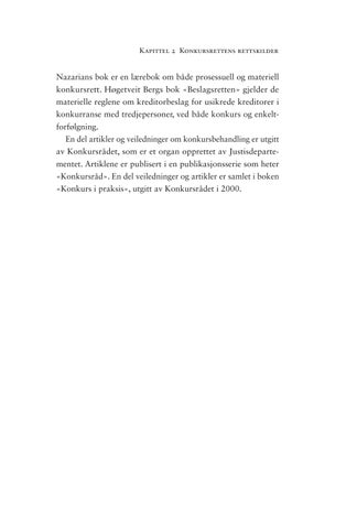 Konkursrett: Kort forklart 2. utgave 第 21 页