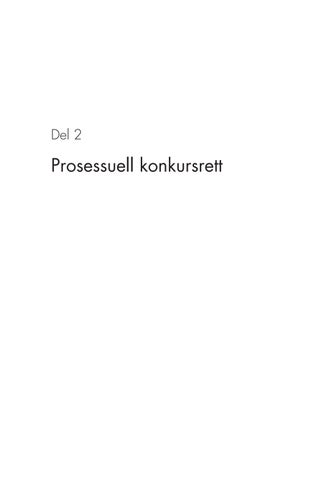 Konkursrett: Kort forklart 2. utgave 第 23 页