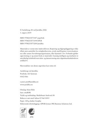 Konkursrett: Kort forklart 2. utgave 第 4 页