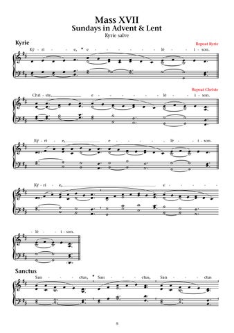 Chants for All Seasons - for Organ 第 8 页