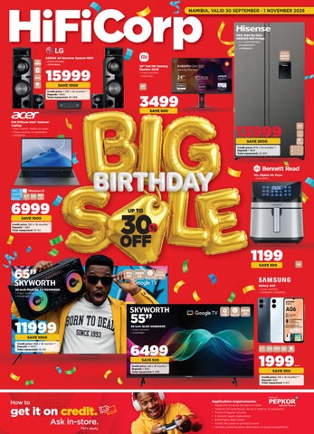 HFC NAMIBIA Catalogue 30 September - 01 November 2026