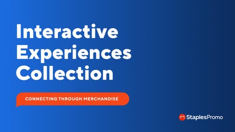 Staples Promo Interactive Experiences Collection