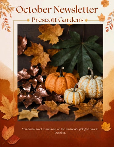 Prescott Gardens Newsletter