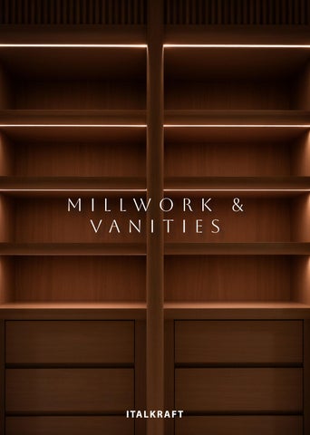 Vanities & Millwork