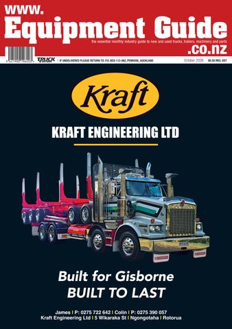 Equipment Guide October 2026