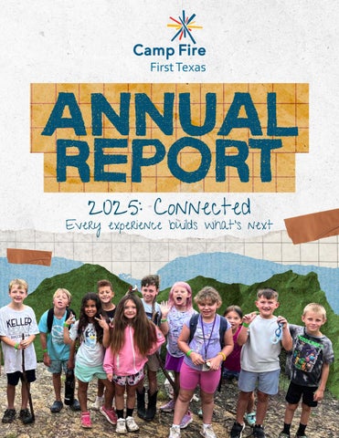 2025 Camp Fire First Texas Annual Report