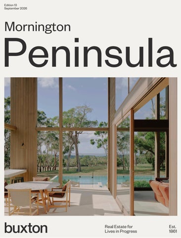 Buxton Mornington Peninsula Magazine | Edition 13