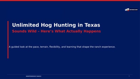 Independence_Ranch_Unlimited_Hog_Hunting_Texas