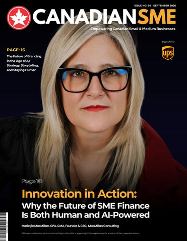 CanadianSME Small Business Magazine September 2026
