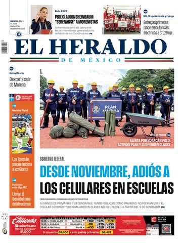 Edición impresa. Martes 22 de septiembre de 2026