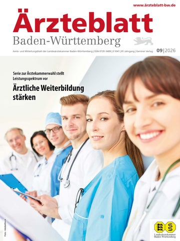 Ärzteblatt Baden-Württemberg 09-2026
