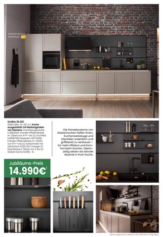 家具 Hensel - 全球 Küchenprospekt - Jubiläums-Küchen Sonderverkauf 第 3 页