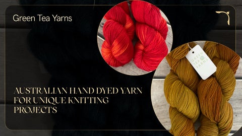 Australian Hand Dyed Yarn for Unique Knitting Projects