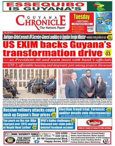Guyana Chronicle E-Paper 22-09-2026
