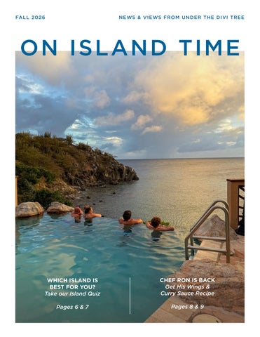 Fall 2026 Newsletter - On Island Time