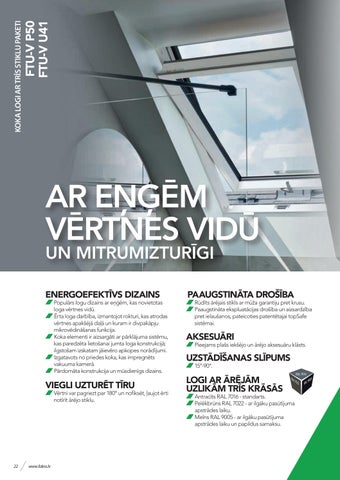 FAKRO LV - GREENVIEW jumta logi 第 22 页