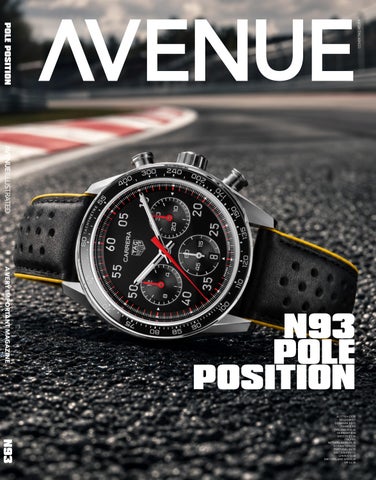 AVENUE ILLUSTRATED N93 - POLE POSITION BY TAG HEUER