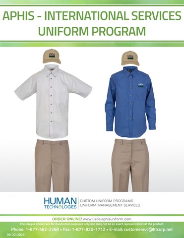 USDA-APHIS International Services Uniform Program