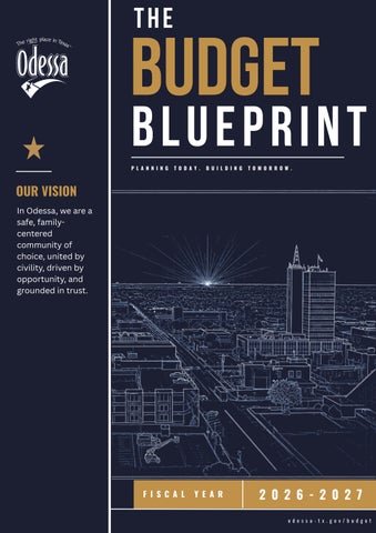 The Budget Blueprint