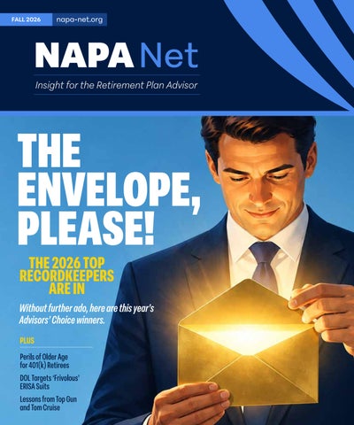 NAPA Net The Magazine, 2026 Fall