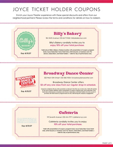 26-27 Ticket Holder Coupons 