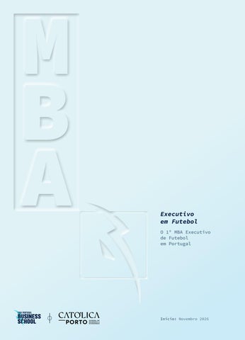 MBA Executivo em Futebol 