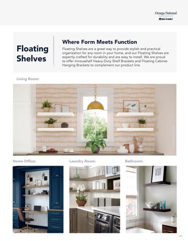 Hoods, Floating Shelves and Bracket Solutions 第 3 页