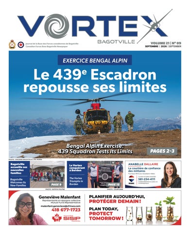 Vortex Bagotville Septembre 2026