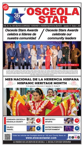 EDITION 1560 - EL OSCEOLA STAR NEWSPAPER SEPTEMBER 18 – October 1, 2026