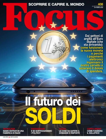 Focus 408 Il futuro dei soldi 