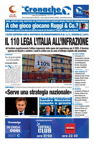 Cronache del 23 settembre 2026