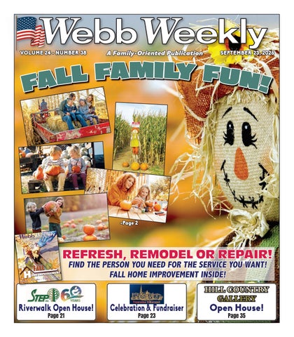 Webb Weekly September 23, 2026