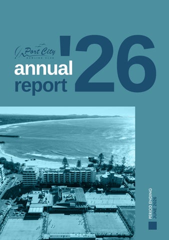 2026 Port Macquarie City Bowling Club Annual Report 