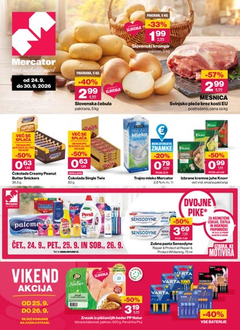 Redni katalog od 24. 9. do 30. 9. 2026