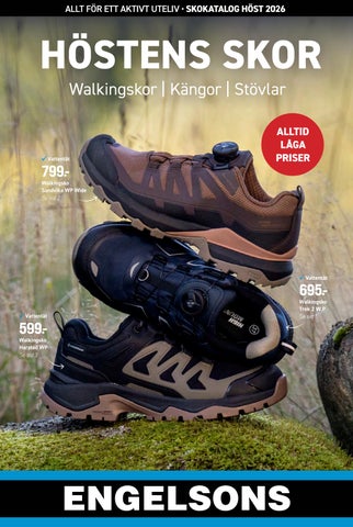 Engelsons Skokatalog Höst 2026 