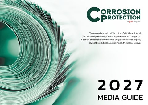 Corrosion Protection - Media guide 2027 in Euros