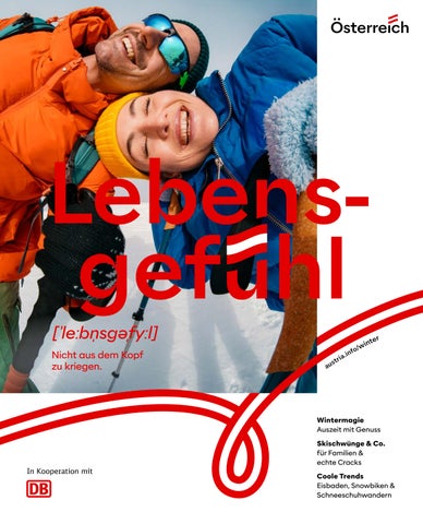 Wintermagazin Lebensgefühl Österreich 2026