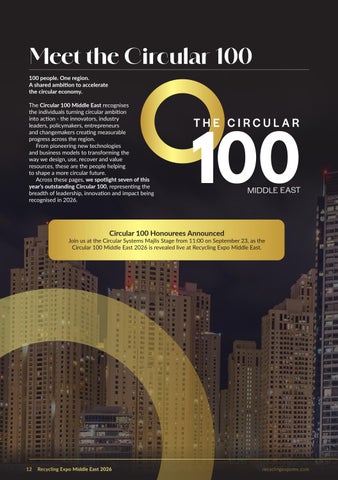 Recycling Expo Middle East Showguide 2026 第 12 页