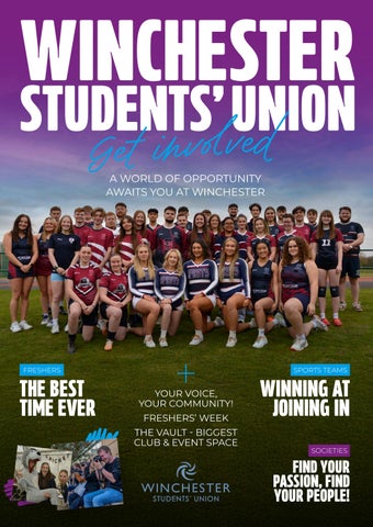 Winchester Students' Union Guide 2026